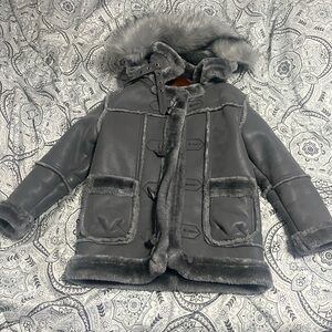 Jordan Craig shearling kids coat - Unisex
